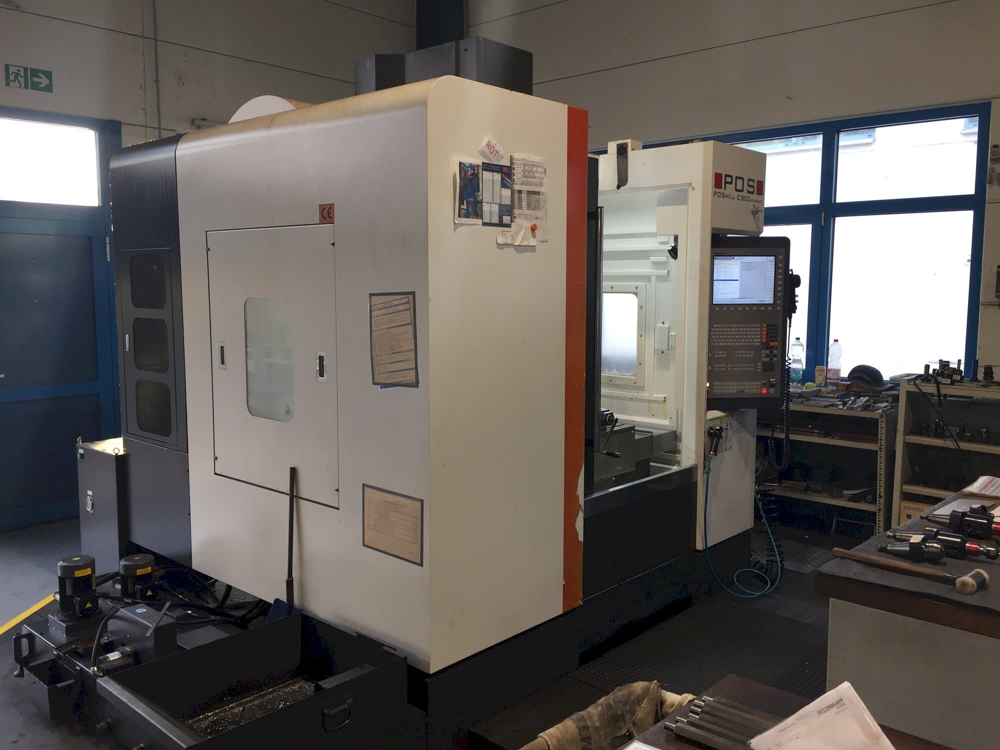 Vooraanzicht  van POSmill C 800 Kompakt  machine