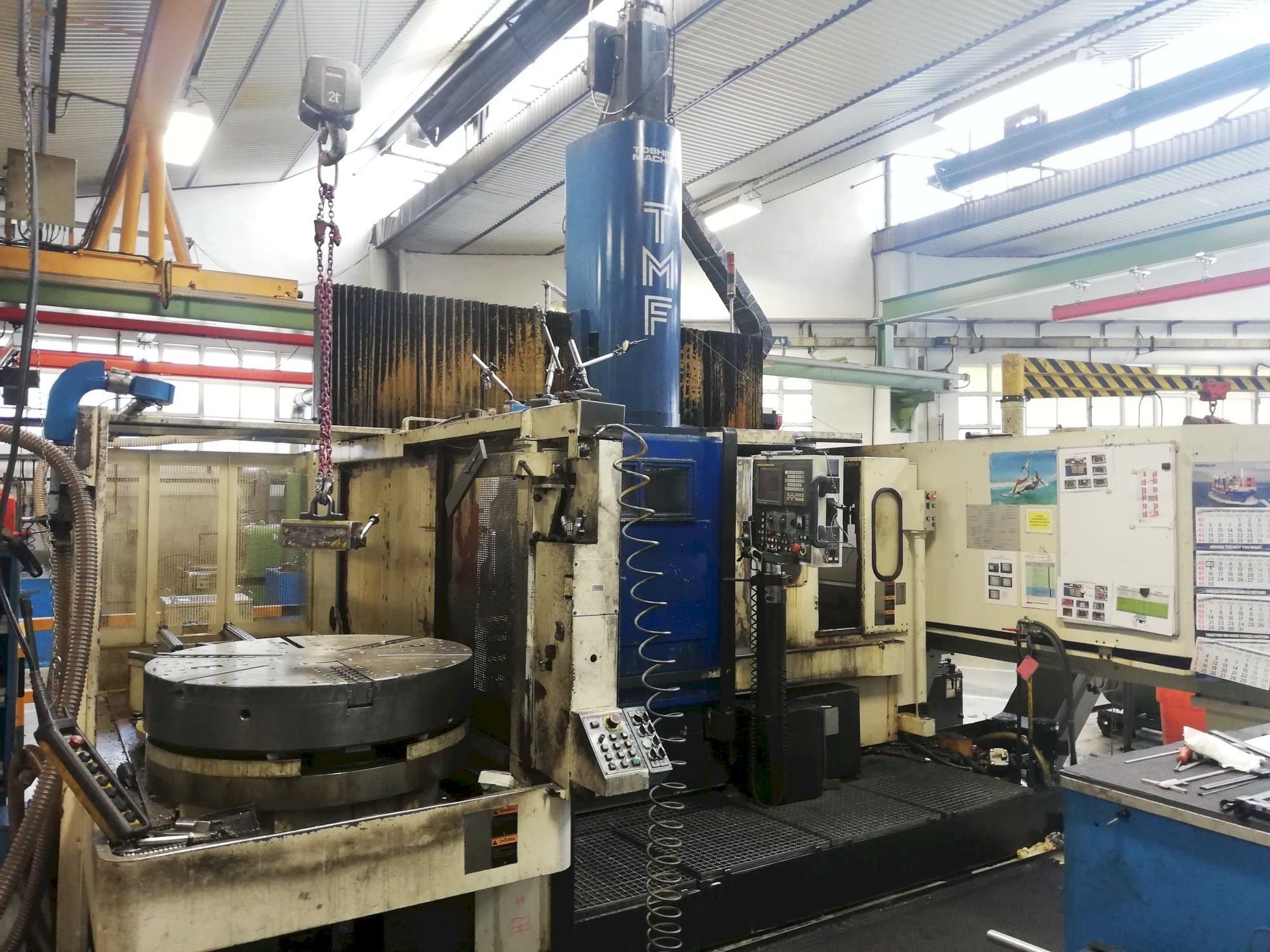 Vooraanzicht  van Toshiba TMF-10  machine