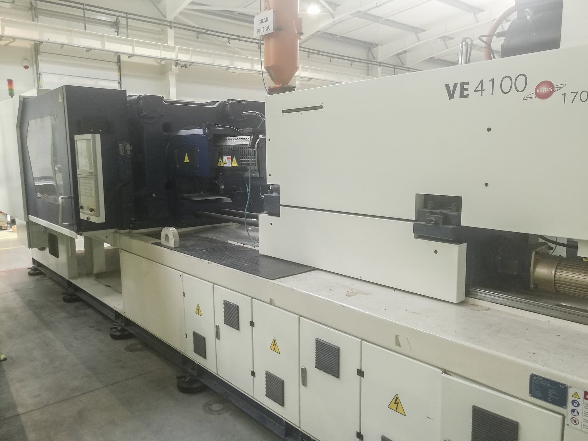 Recht aanzicht  van Zhafir VE 4100/1700 machine