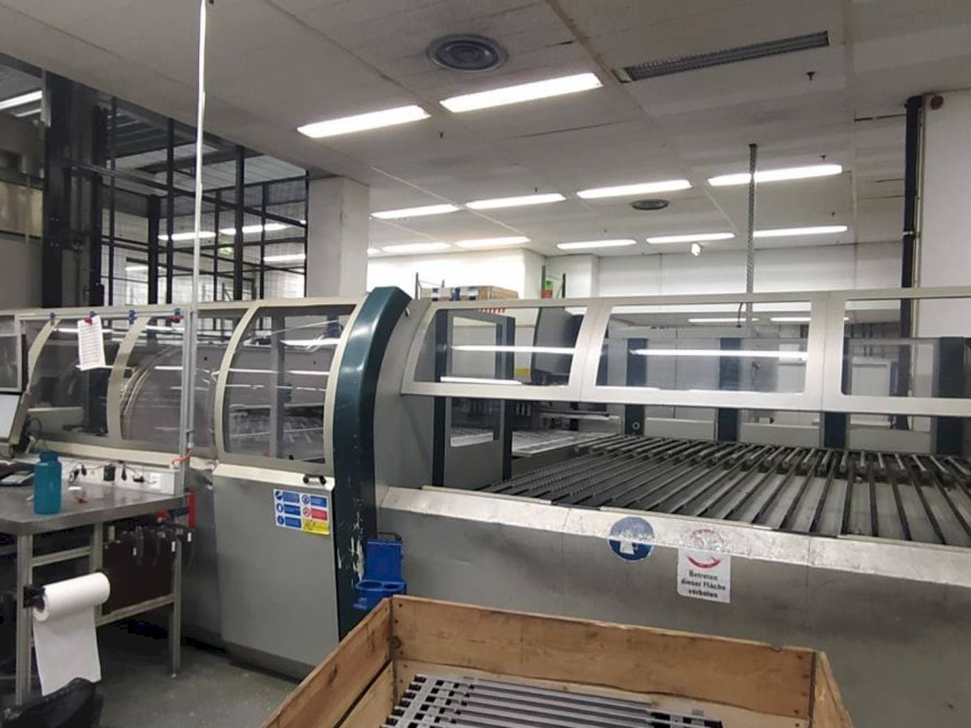 Vooraanzicht  van Salvagnini P4  machine