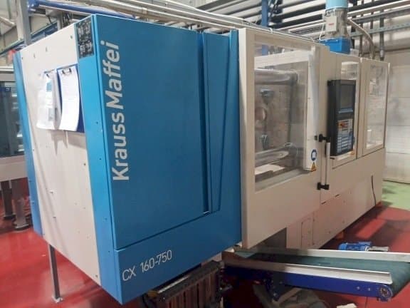 Vooraanzicht  van Krauss Maffei KM 160-750 CX  machine