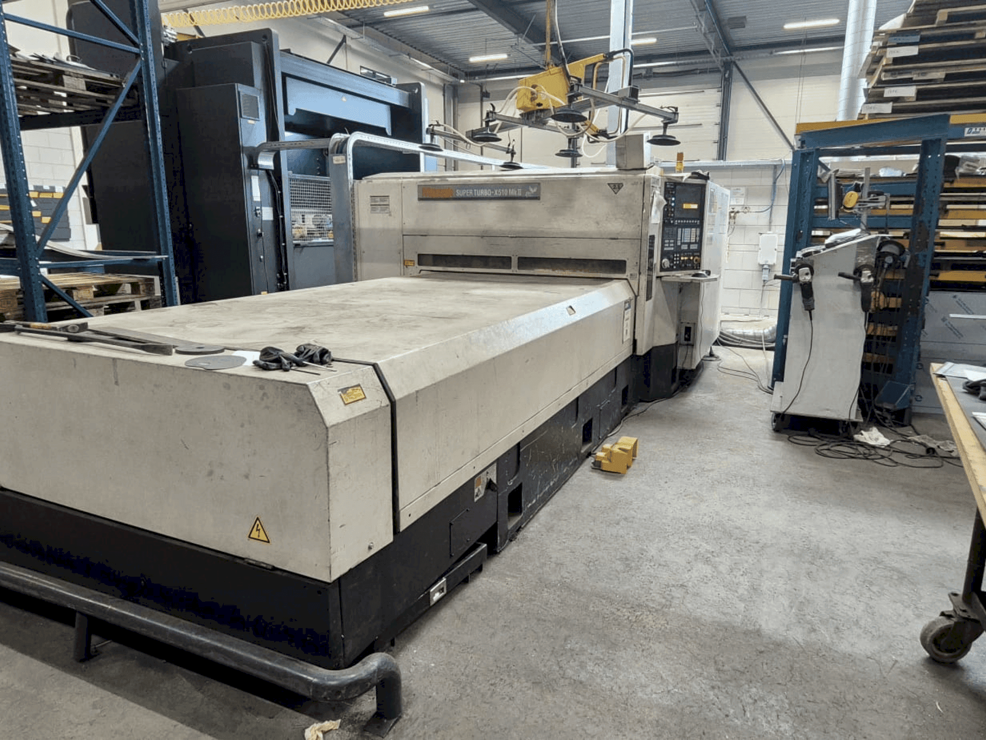 Vooraanzicht  van Mazak Super Turbo-X510 Mk II  machine