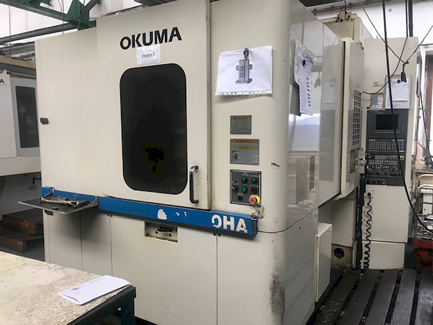 Vooraanzicht  van Okuma MX-40HA  machine