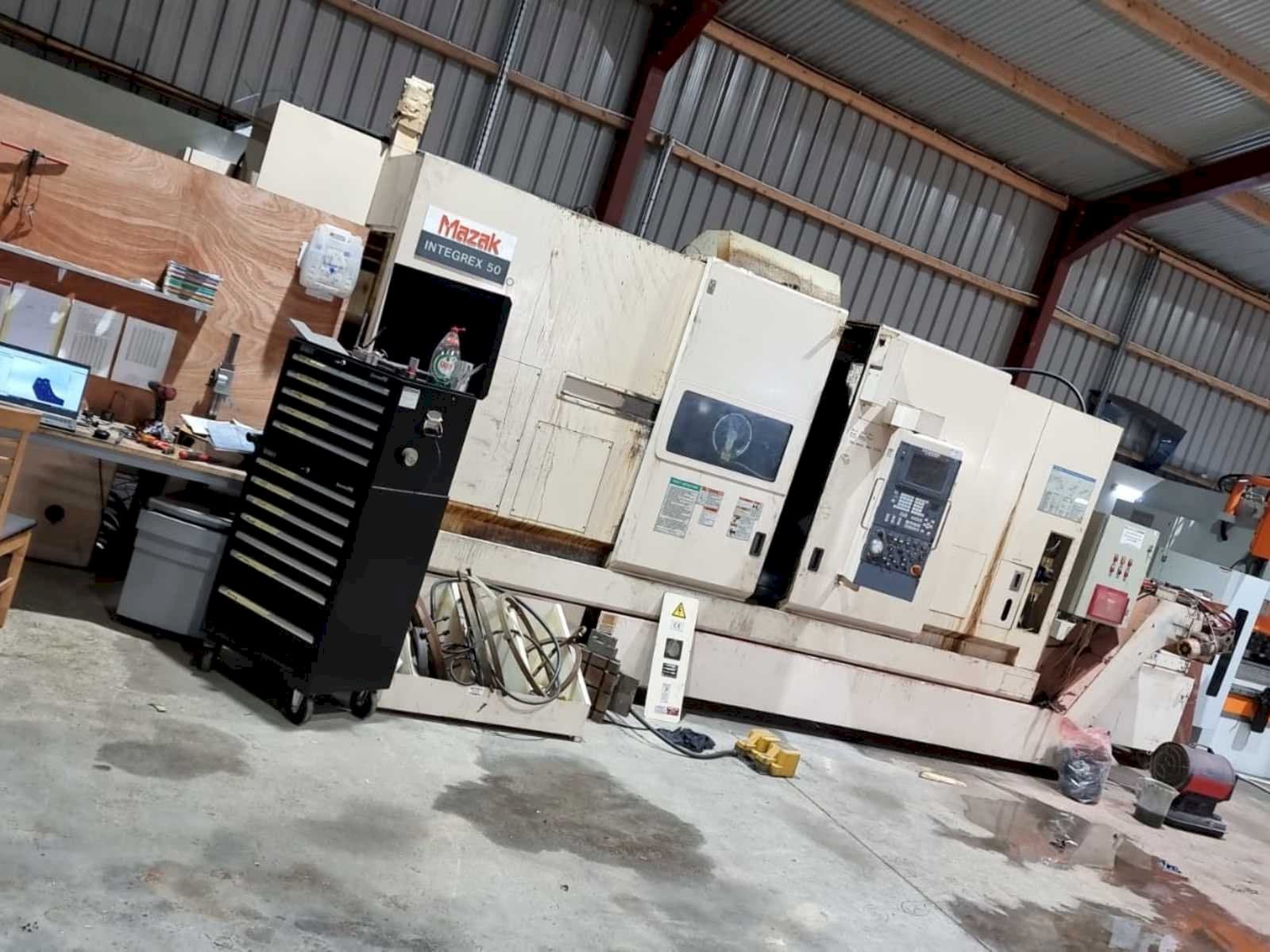 Vooraanzicht  van Mazak Integrex 50YR-1500U  machine