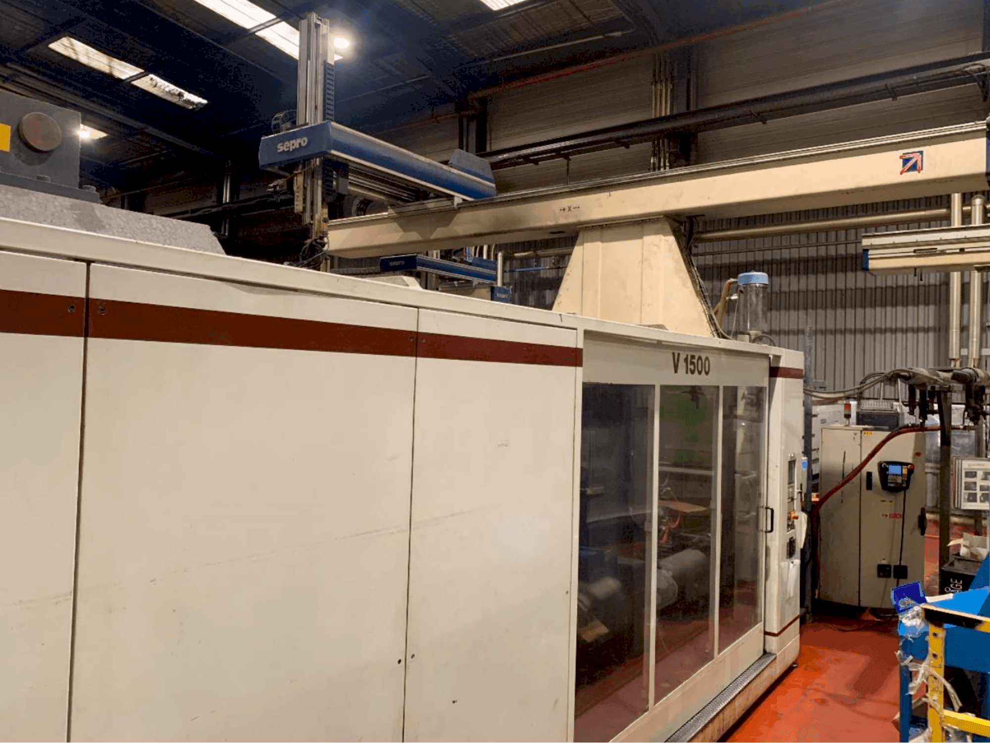 Vooraanzicht  van Negri Bossi 15000 H - 15200  machine