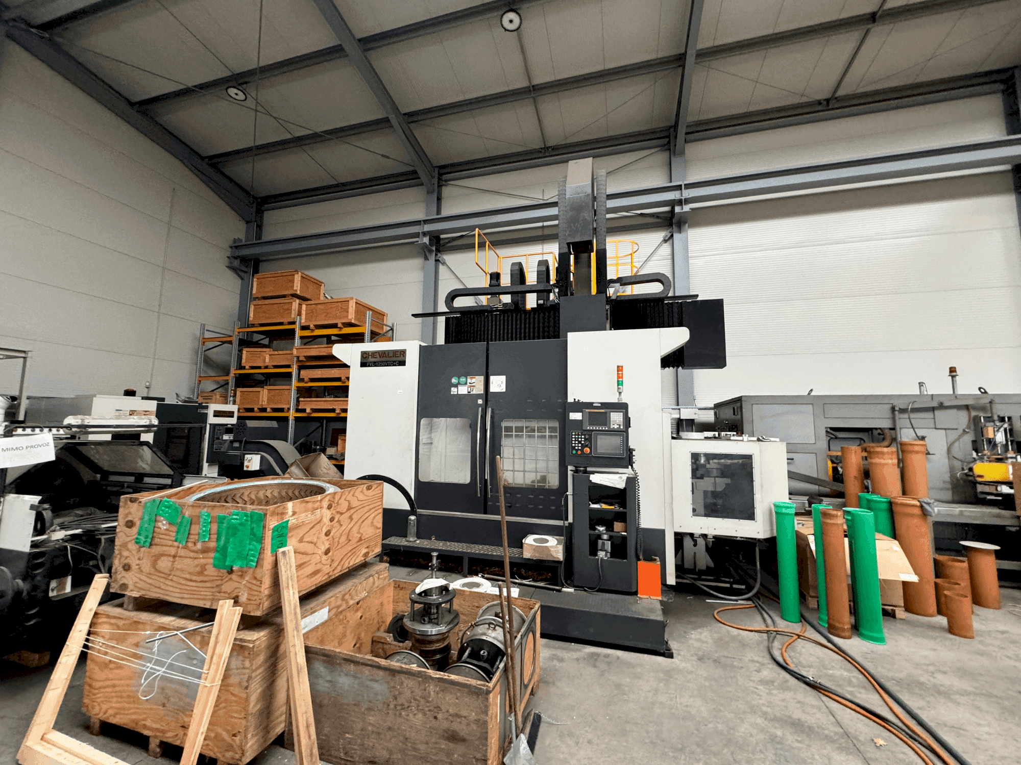 Vooraanzicht  van Chevalier FVL-1250VTC+C  machine