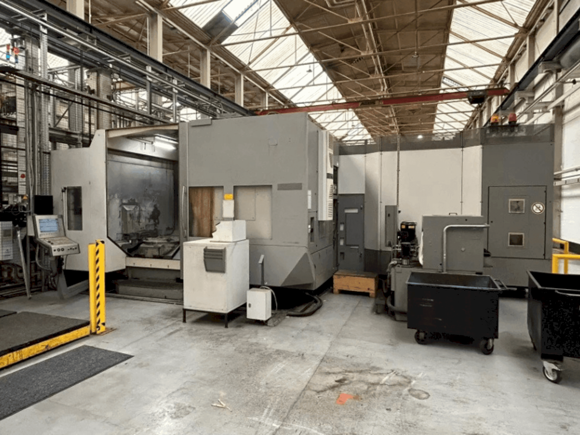 Vooraanzicht  van DMG DMC 100 H  machine