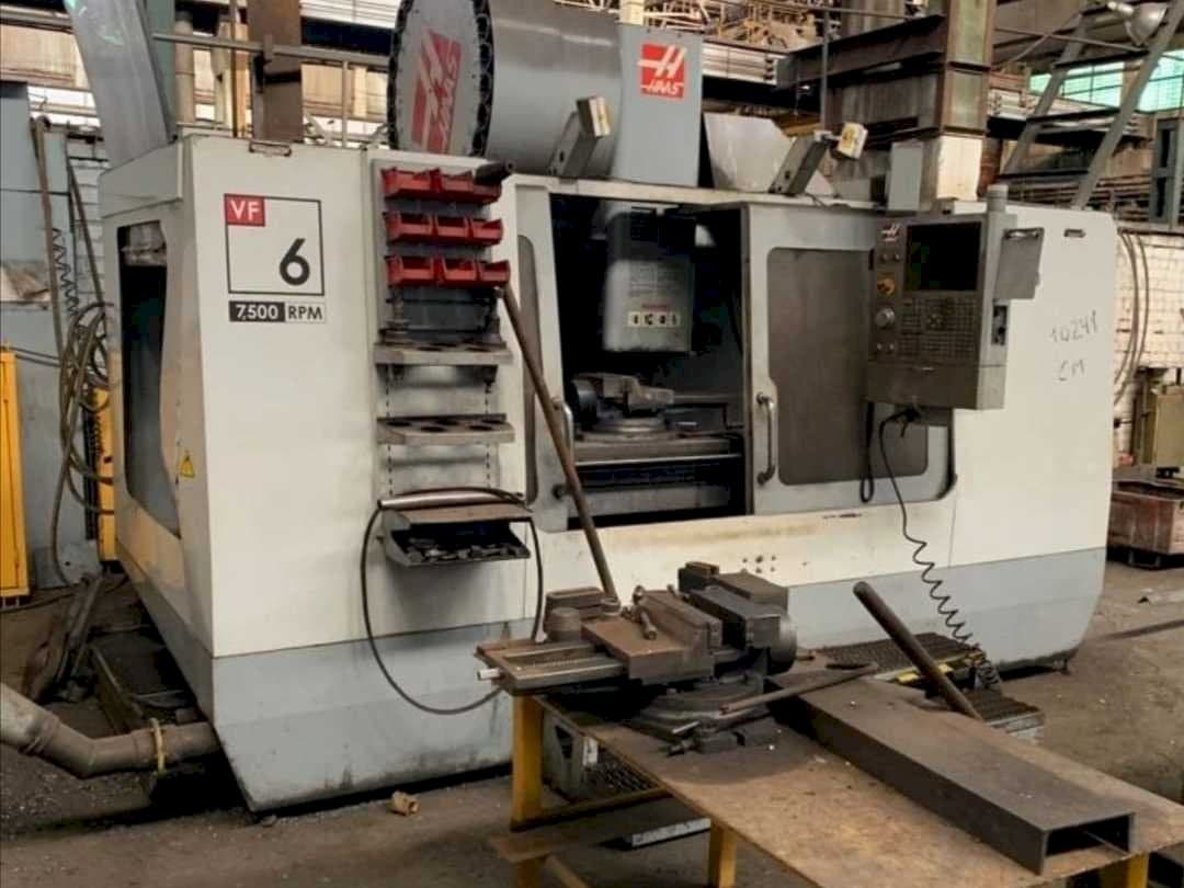 Vooraanzicht  van HAAS VF-6/50  machine