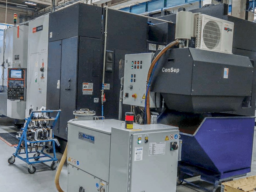 Vooraanzicht  van Mazak NEXUS HCN 6000 II  machine