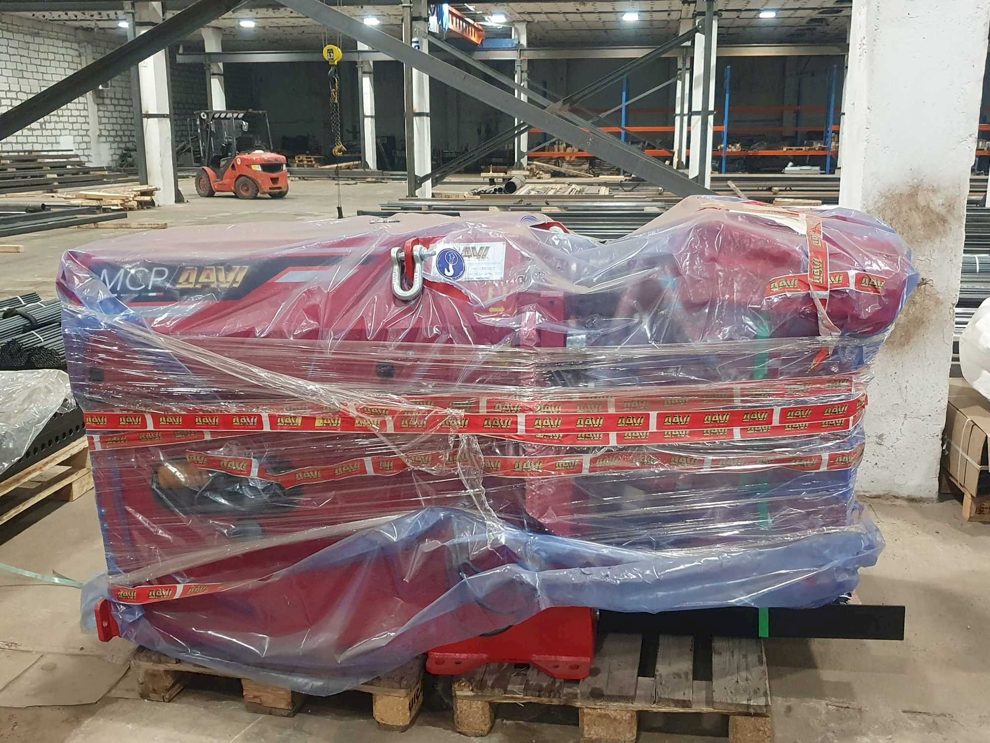 Vooraanzicht  van Davi MCP 9  machine