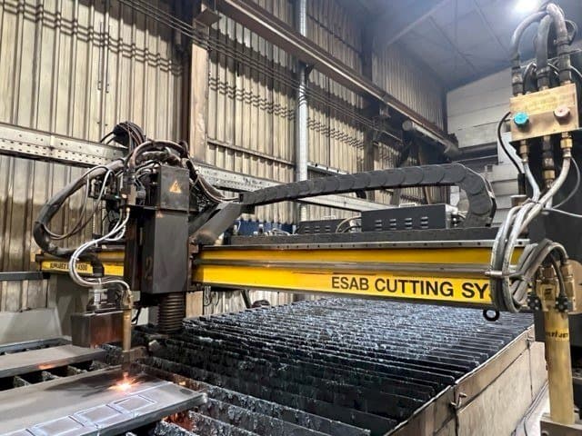 Vooraanzicht  van ESAB SXE-P14500 SUPRAREX  machine