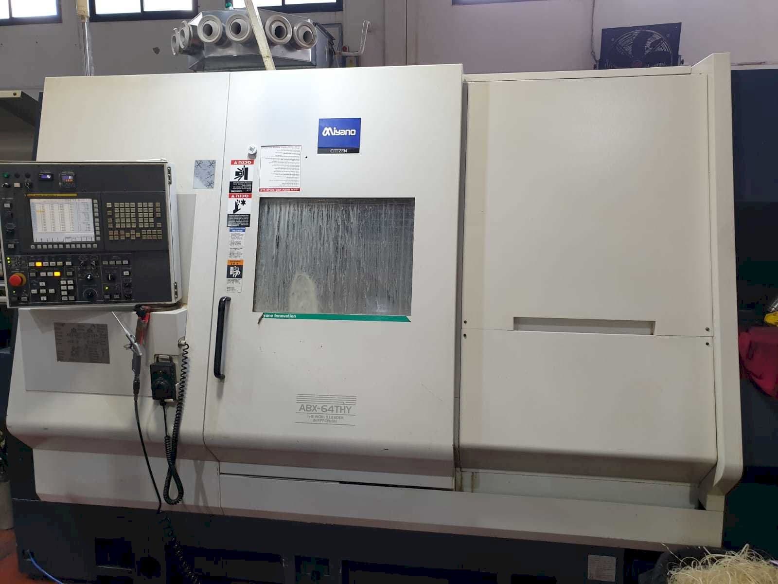 Vooraanzicht  van Miyano ABX-64THY  machine