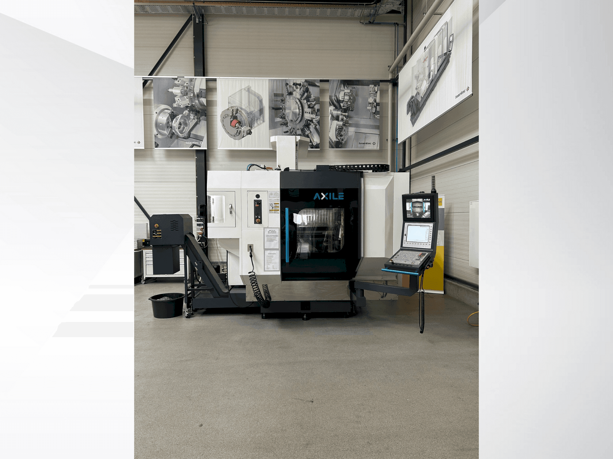 Vooraanzicht  van AXILE G6i  machine