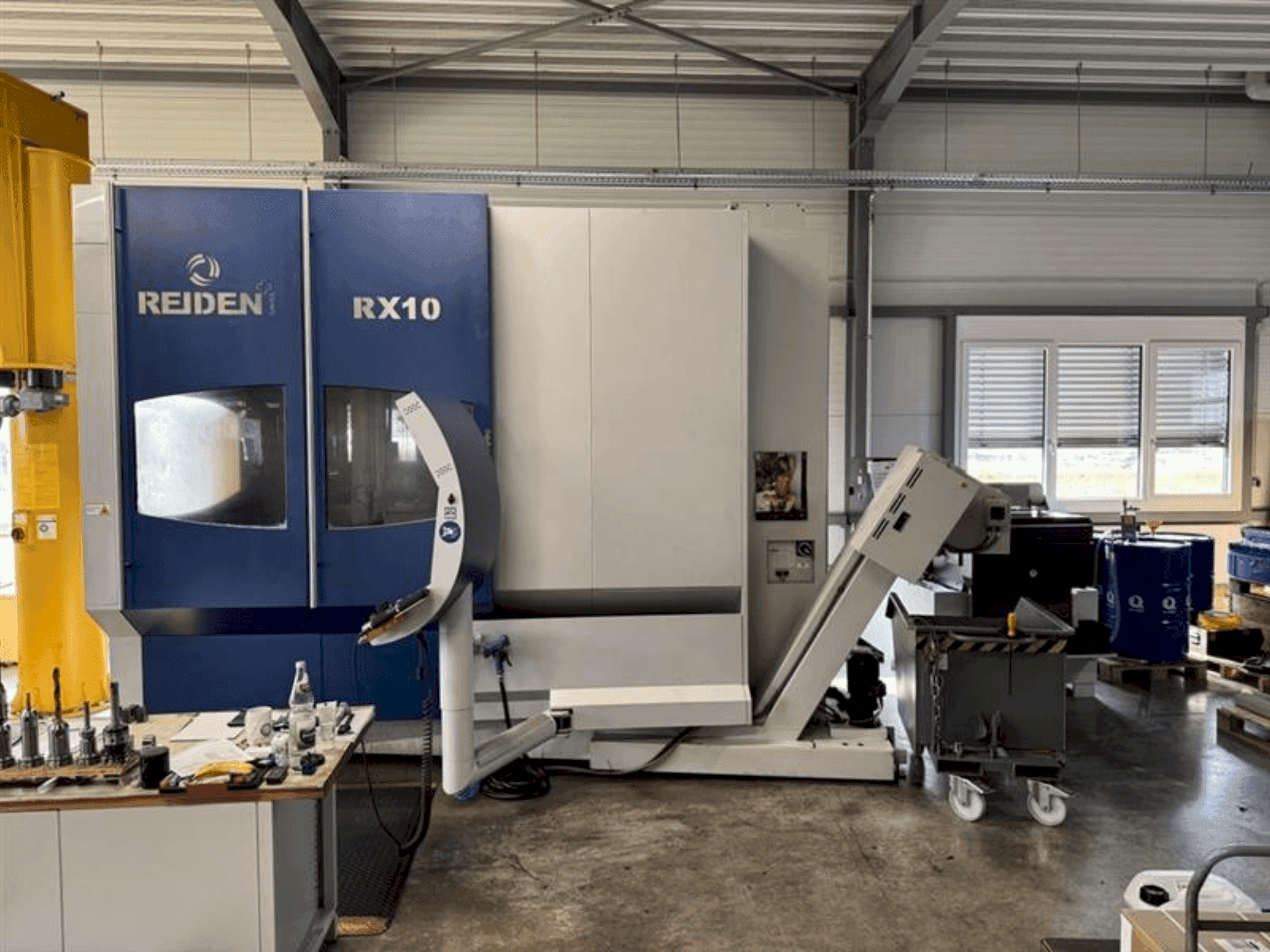 Vooraanzicht  van Reiden RX10 5X  machine