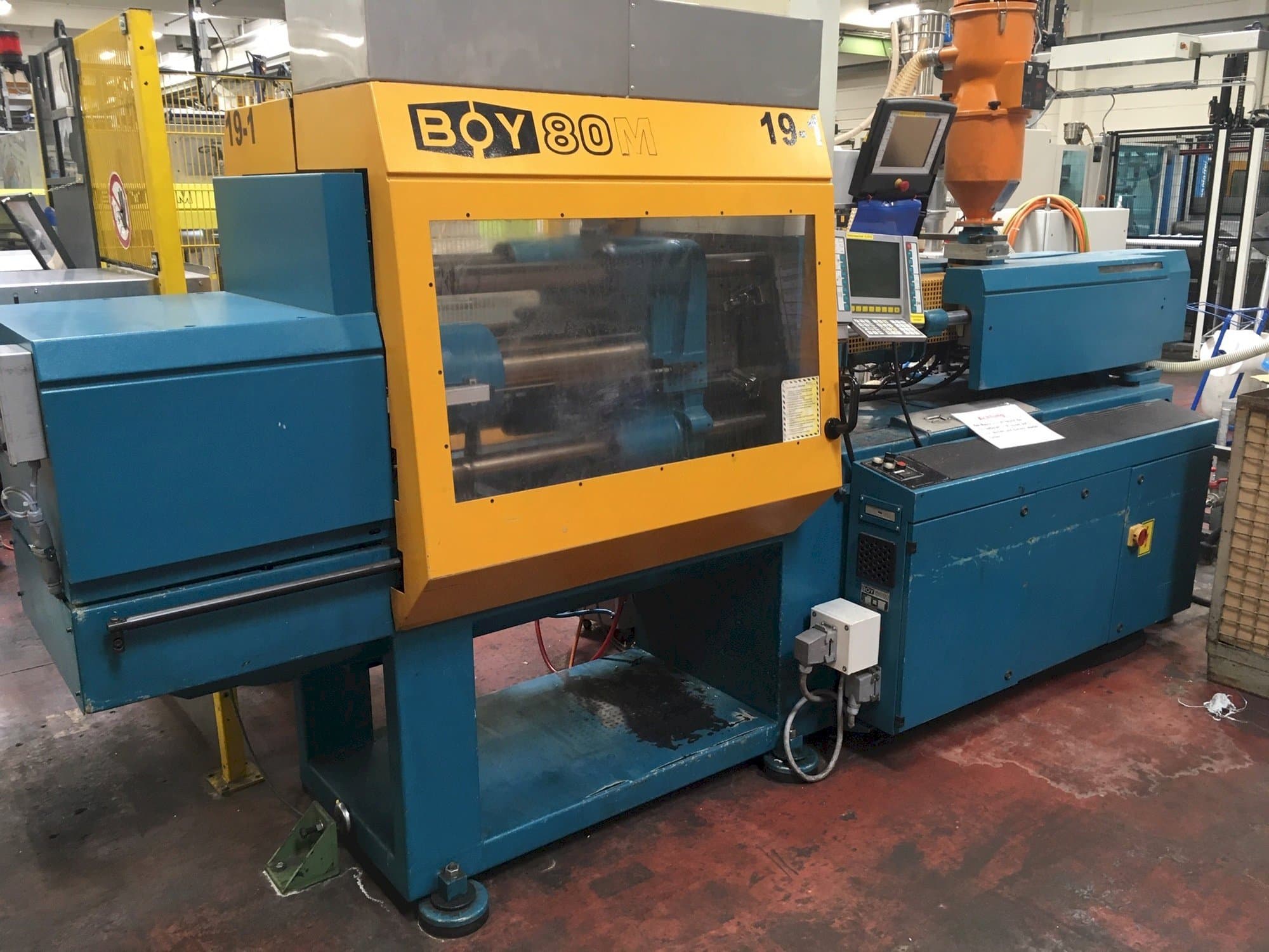 Vooraanzicht  van Dr. Boy 80M  machine