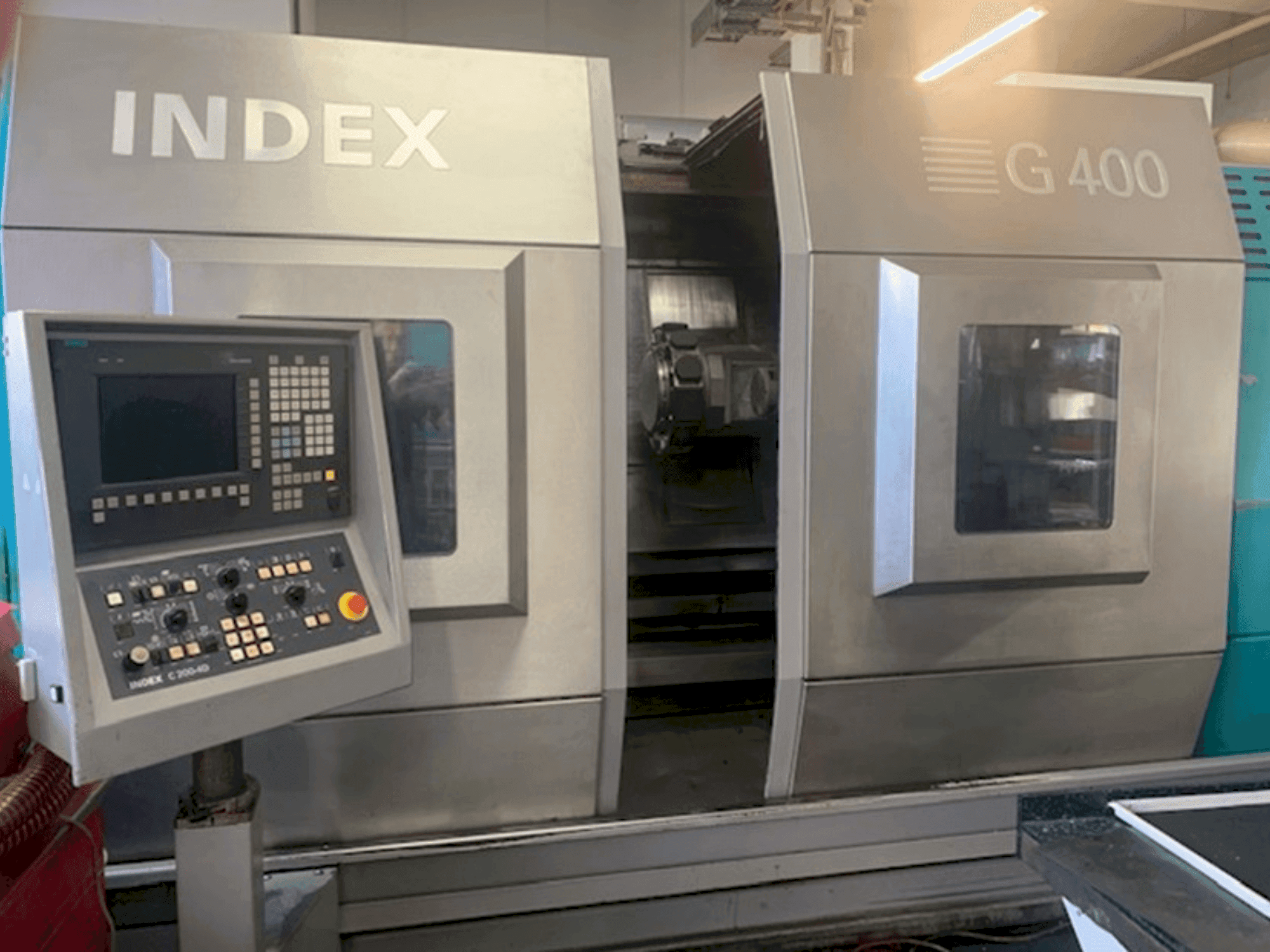 Vooraanzicht  van Index G400  machine