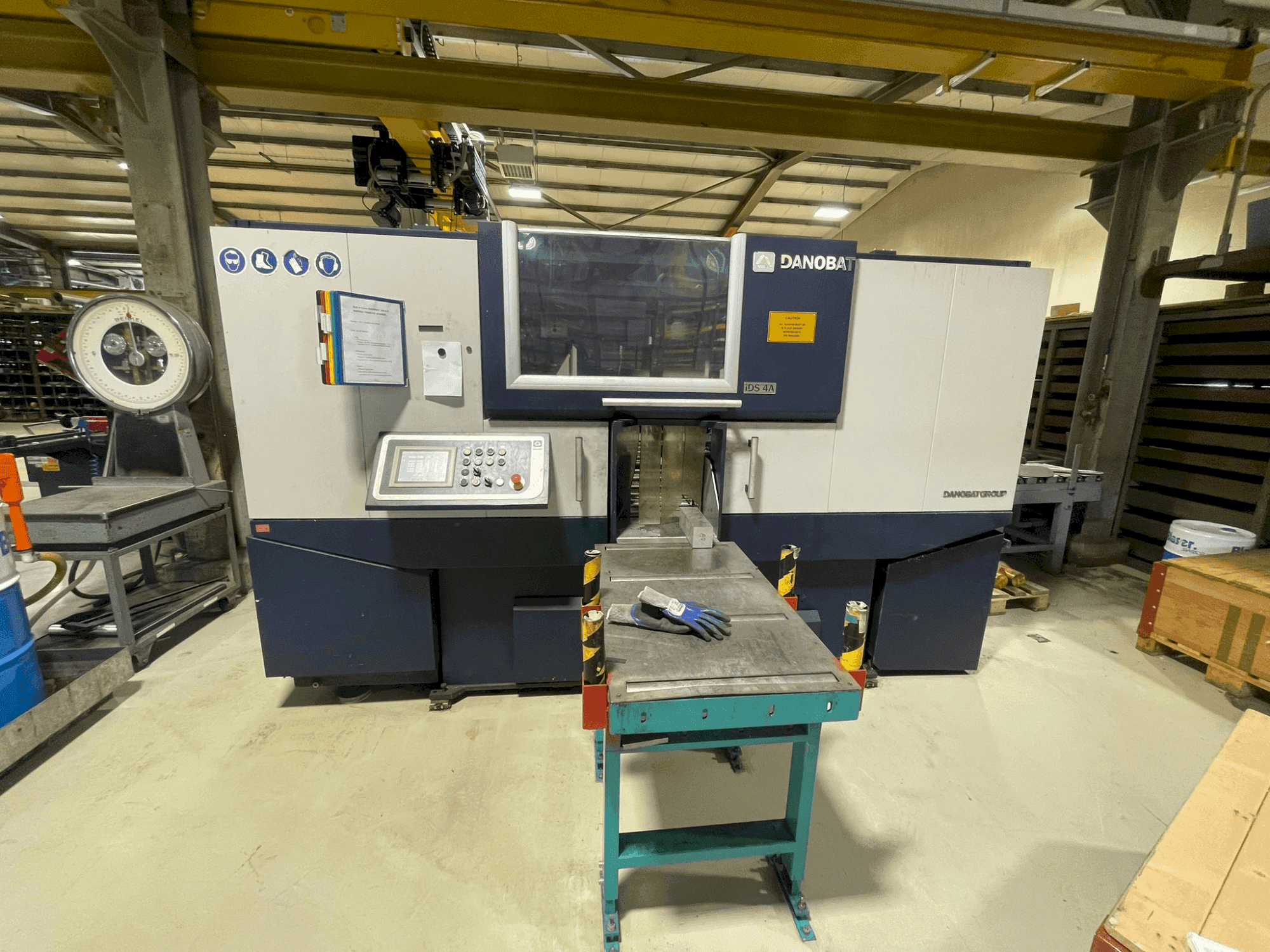 Vooraanzicht  van DANOBAT IDS 4A  machine