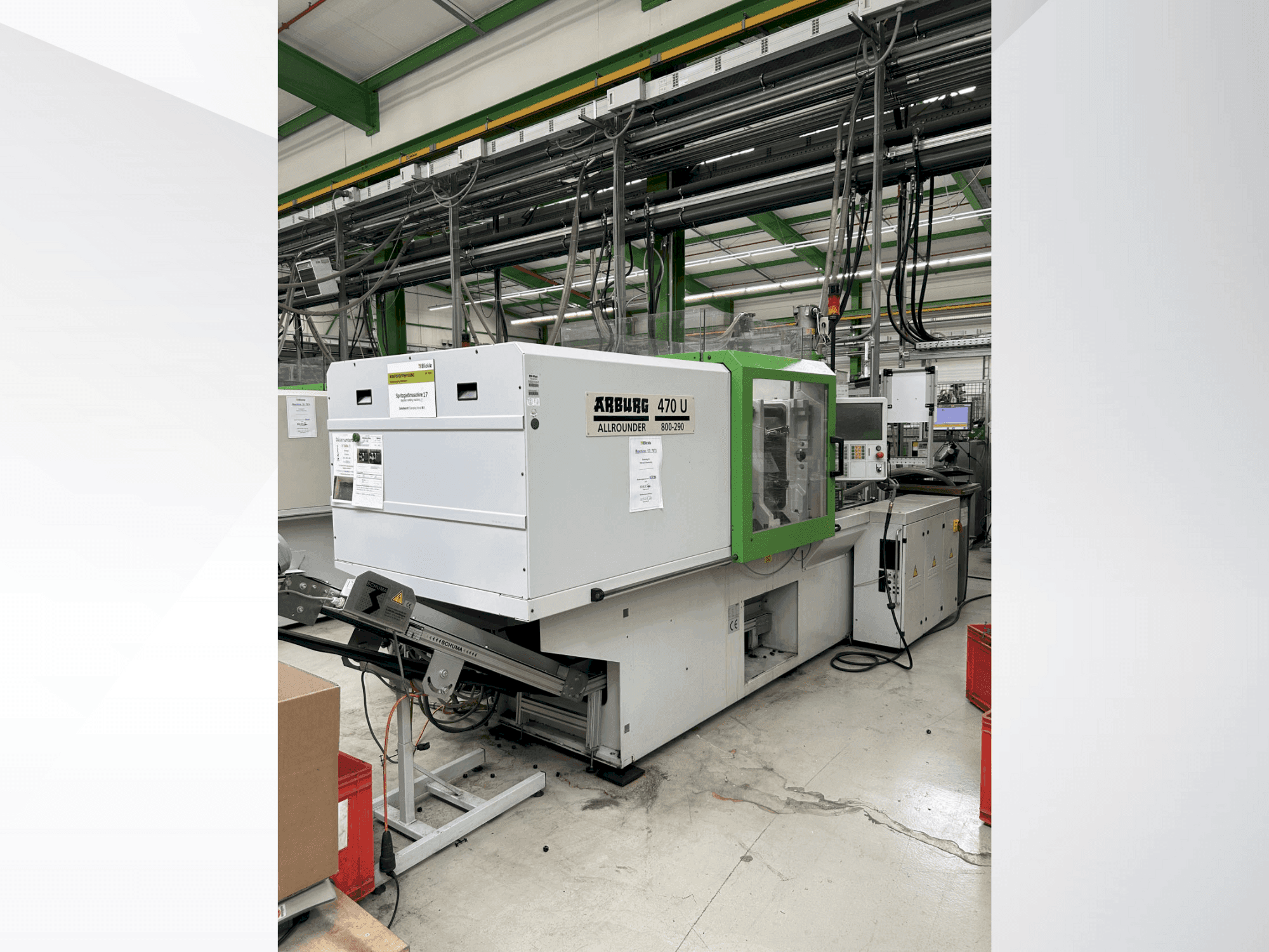 Vooraanzicht  van Arburg 470 U / 800-290  machine