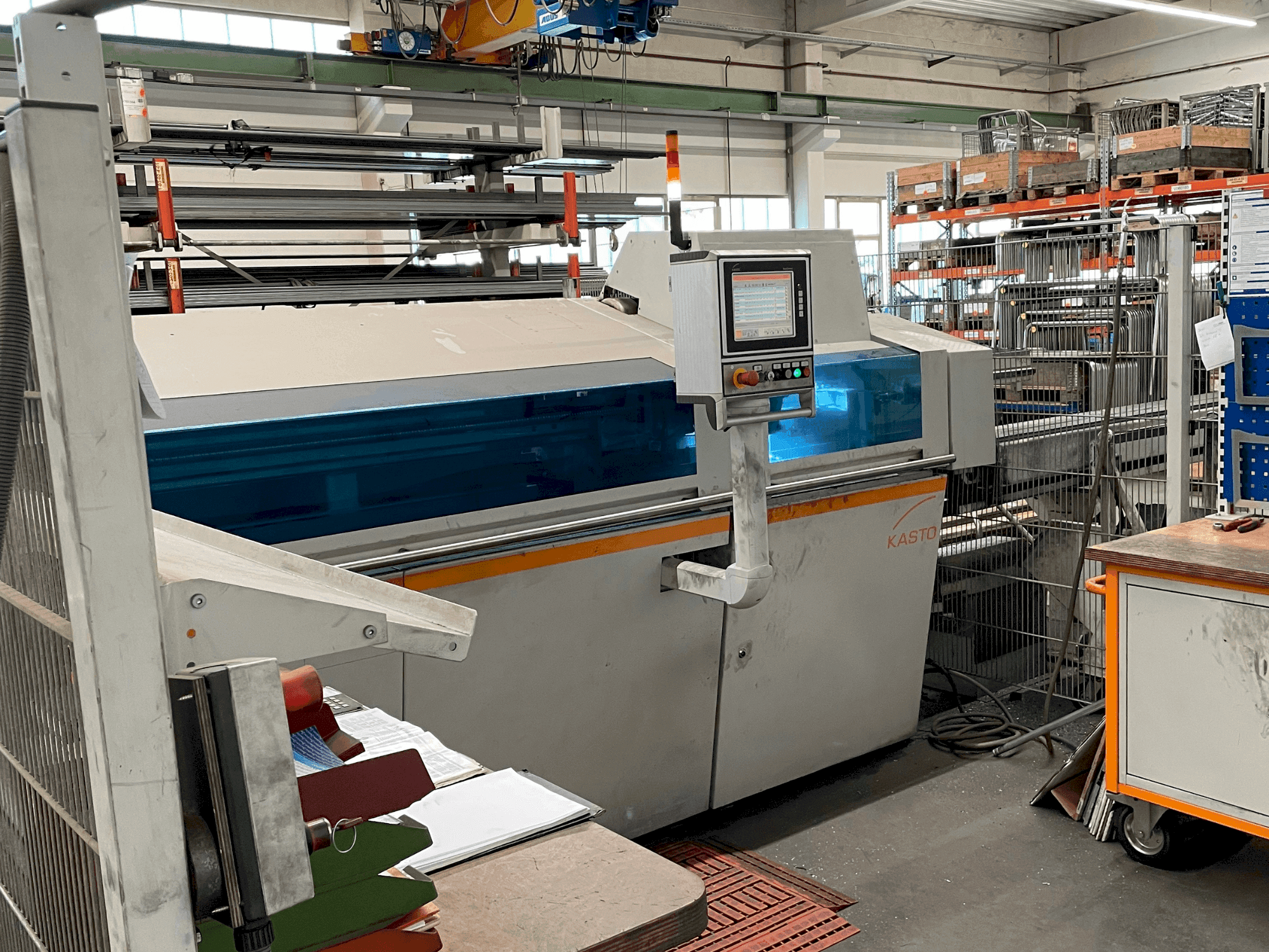 Vooraanzicht  van KASTO KASTOflex F  machine