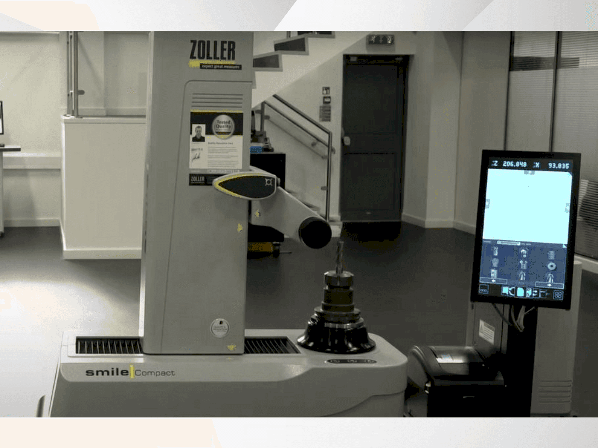 Vooraanzicht  van Zoller Smile Pilot 4.0  machine