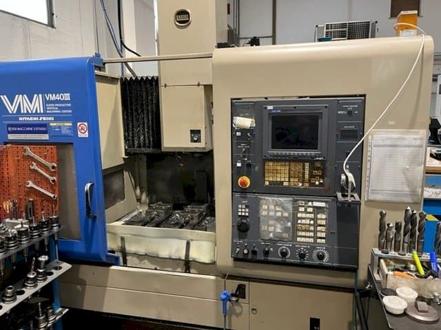 Vooraanzicht  van HITACHI SEIKI VM40  machine