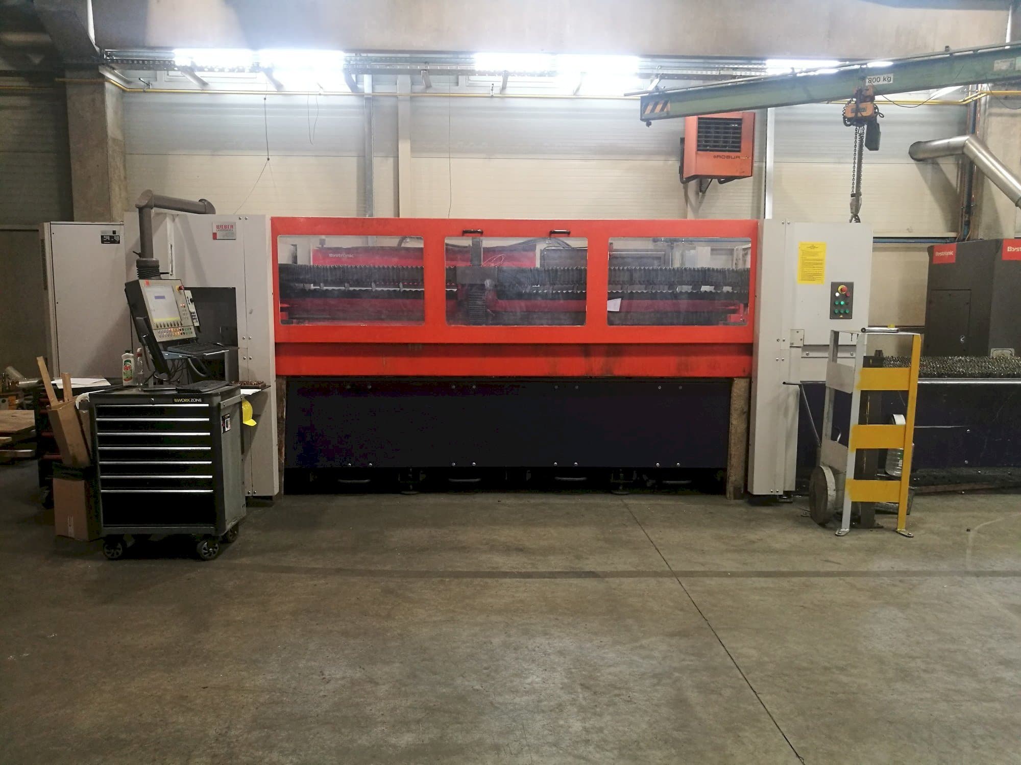 Vooraanzicht  van Bystronic Bystar 3015  machine