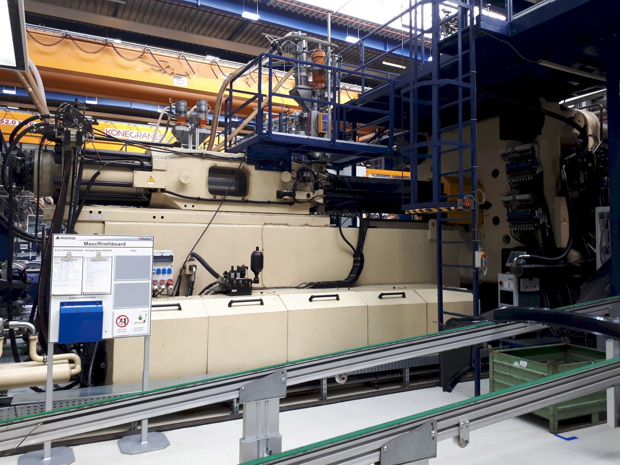 Vooraanzicht  van Husky SGM 3650  machine