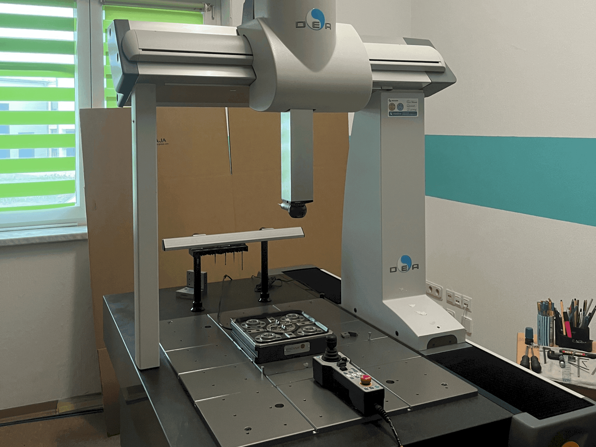 Vooraanzicht  van Hexagon Global 07.10.07  machine