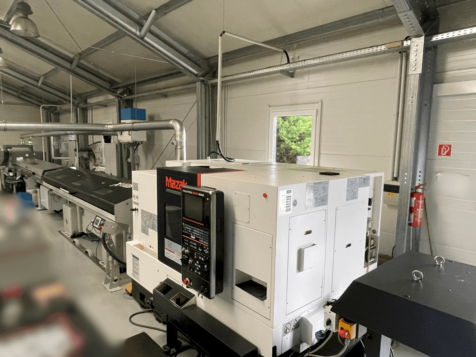 Vooraanzicht  van Mazak Quick Turn Nexus 200-II MS  machine