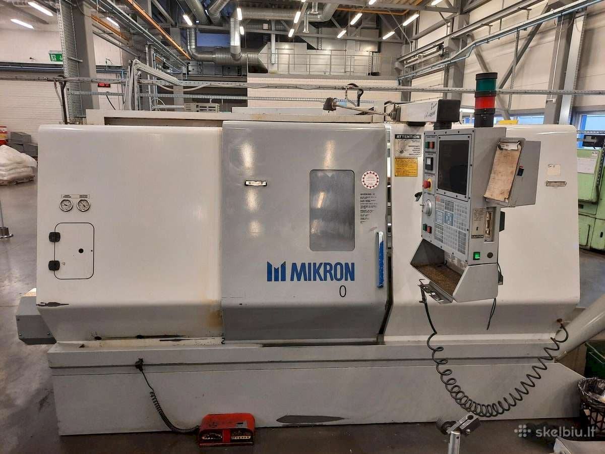 Vooraanzicht  van MIKRON-HAAS LCE860T  machine