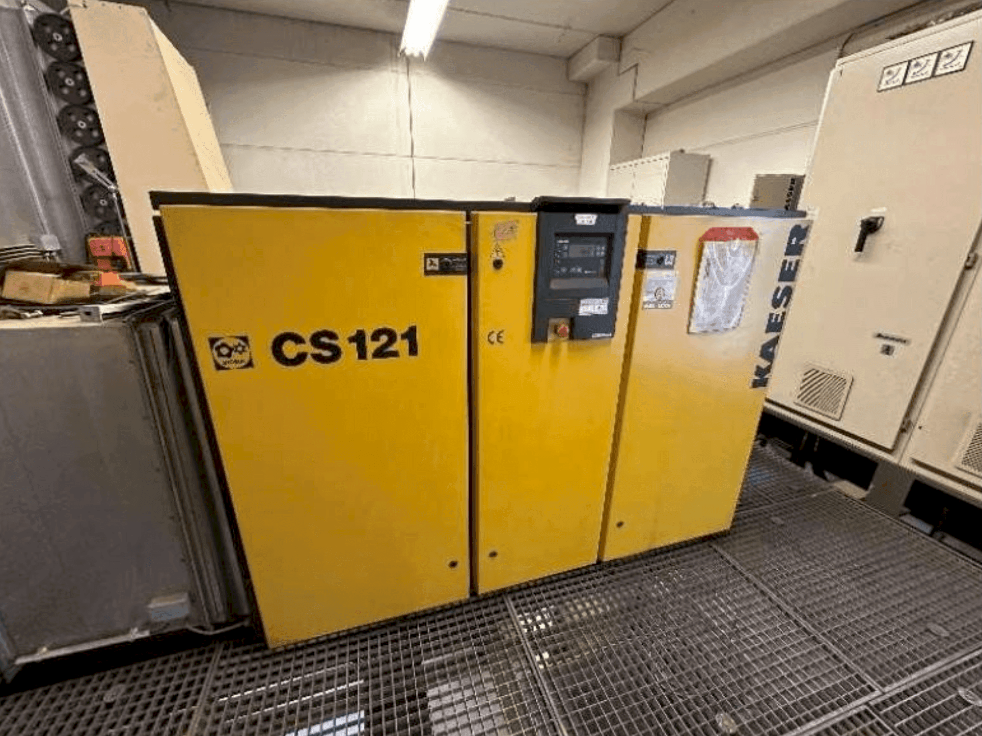 Vooraanzicht  van KAESER Compressor System  machine