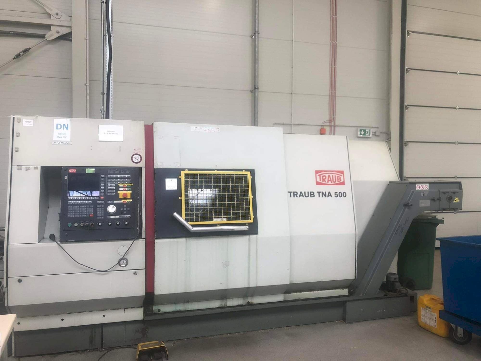 Vooraanzicht  van TRAUB TNA 500/600  machine