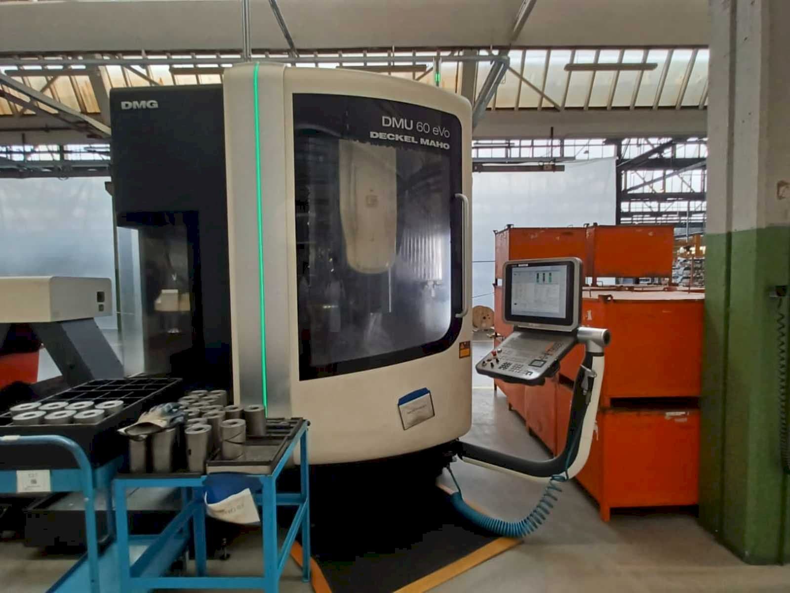 Vooraanzicht  van DMG MORI DMU 60 evo  machine