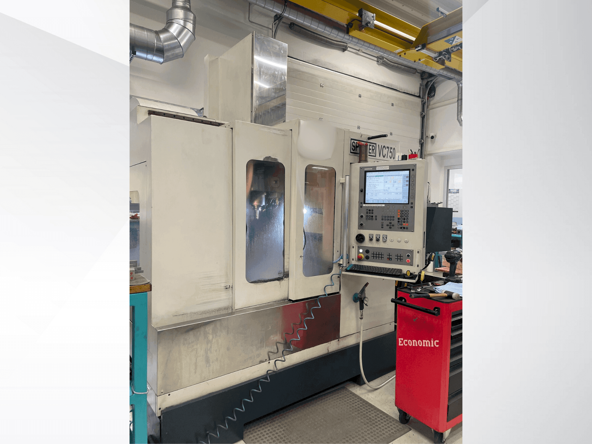 Vooraanzicht  van SPINNER VC 750  machine