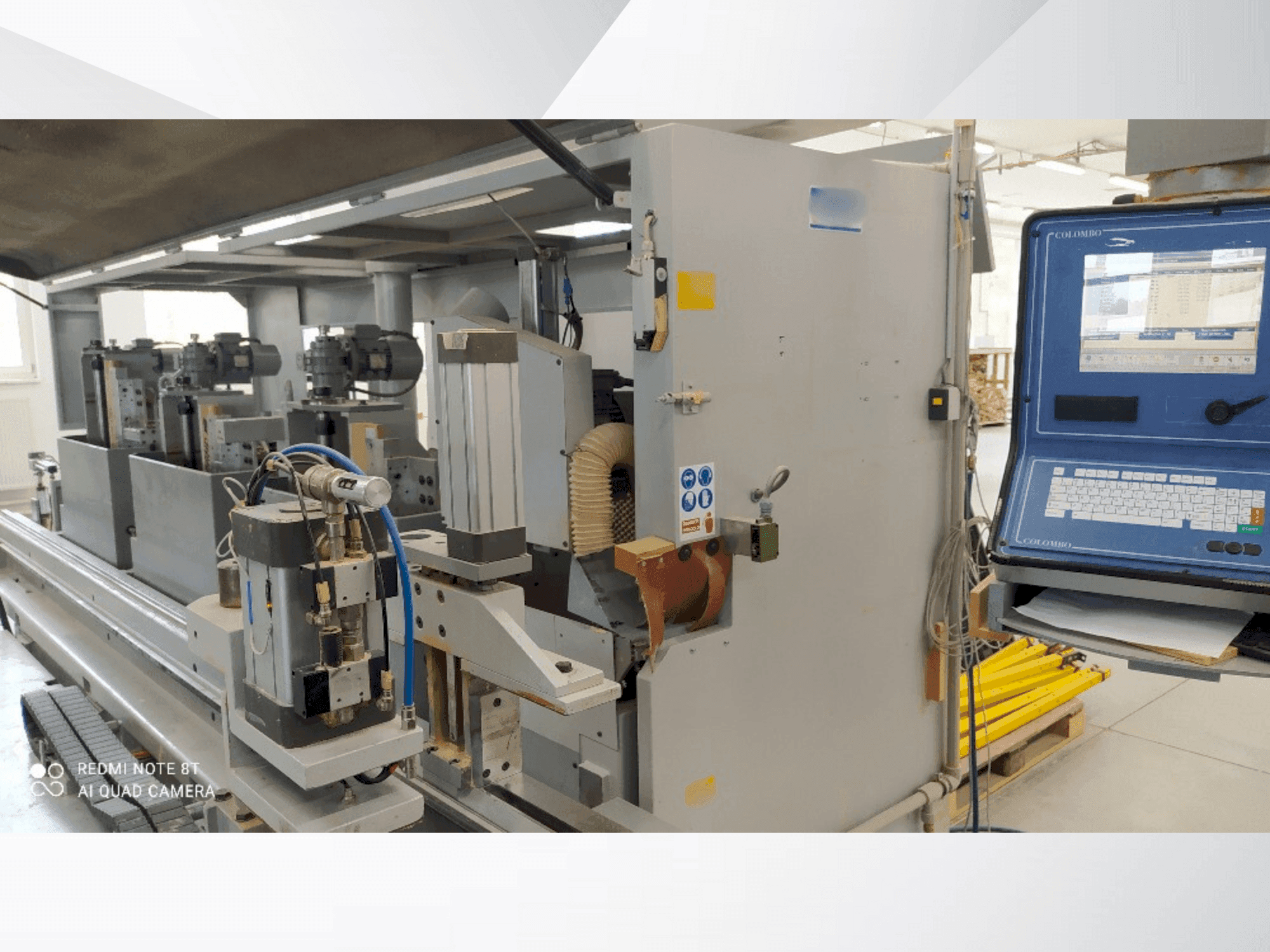 Vooraanzicht  van Colombo Colombo AM 60  machine