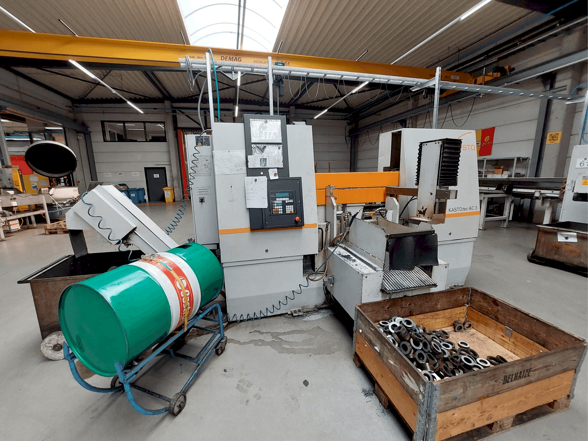 Vooraanzicht  van KASTO tec A3  machine