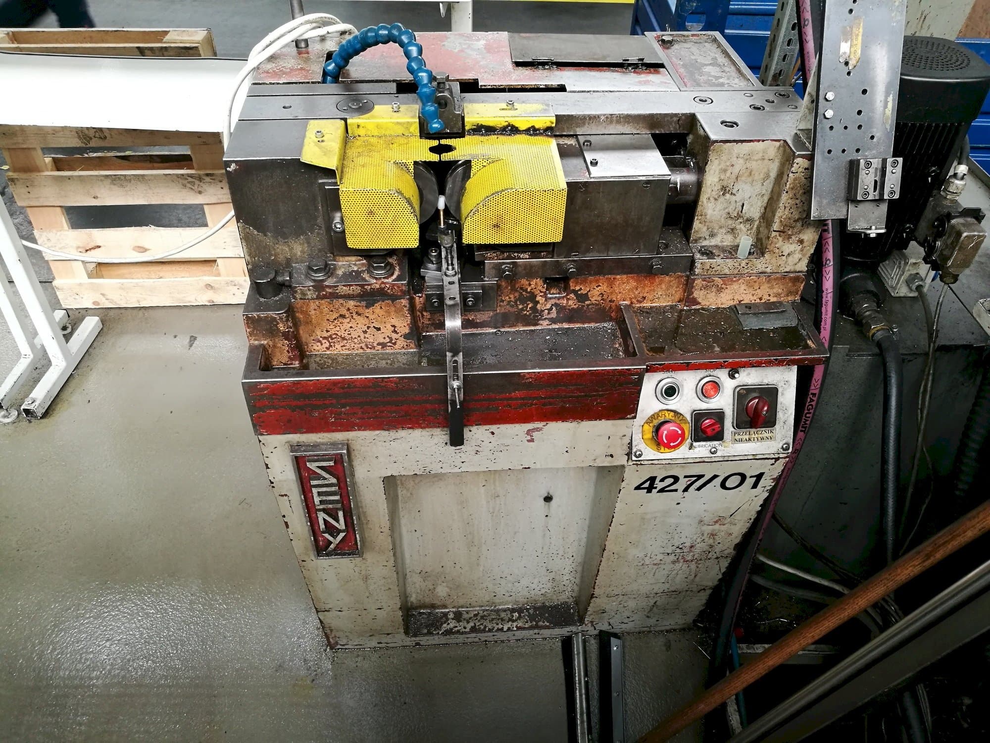 Vooraanzicht  van SENY D30E  machine