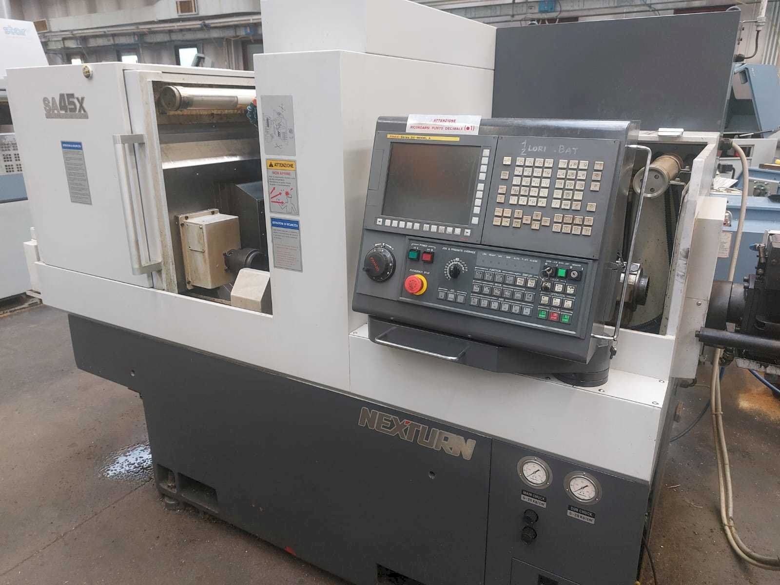 Vooraanzicht  van Nexturn SA 45X  machine