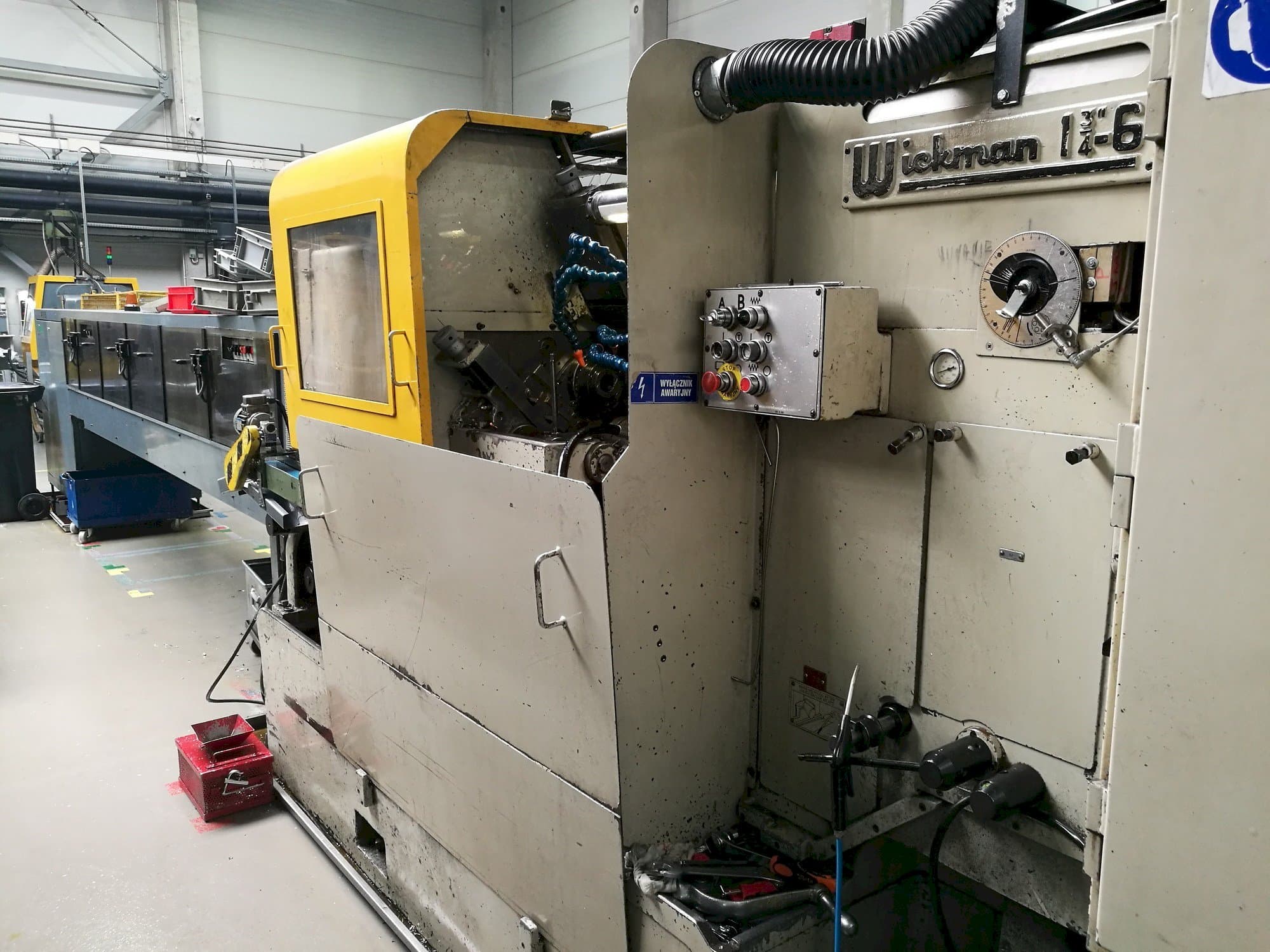 Vooraanzicht  van Wickman 1  3/4"-6  machine