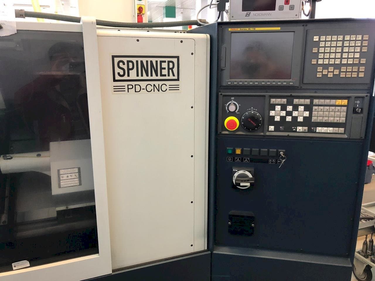 Vooraanzicht  van SPINNER PD  machine