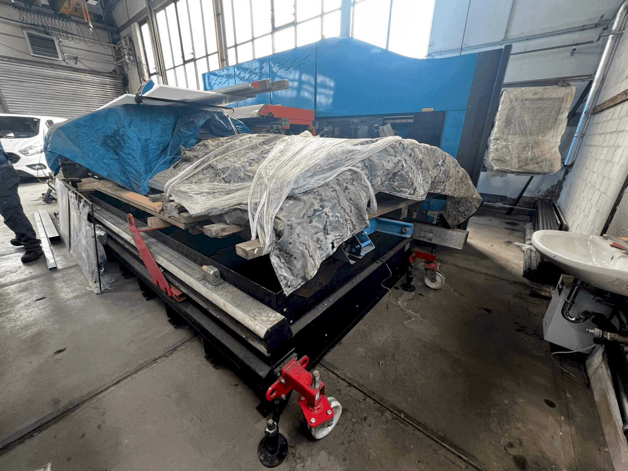 Vooraanzicht  van Prima Power ZAPHIRO CV5000+CT10  machine