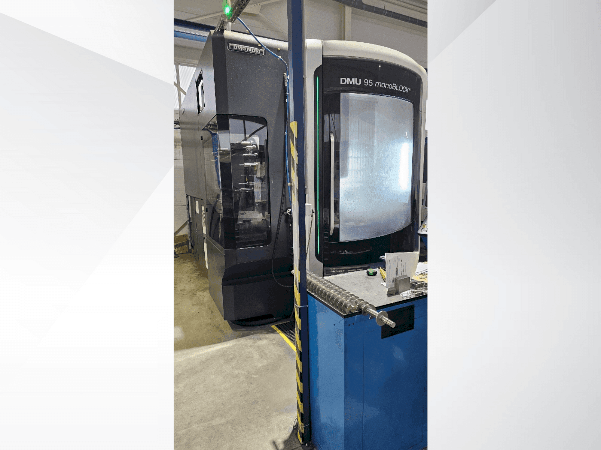Vooraanzicht  van DMG MORI DMU 95 monoBlock  machine