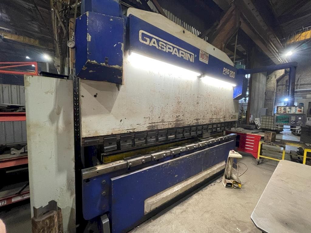 Vooraanzicht  van GASPARINI PSG 200/4000  machine