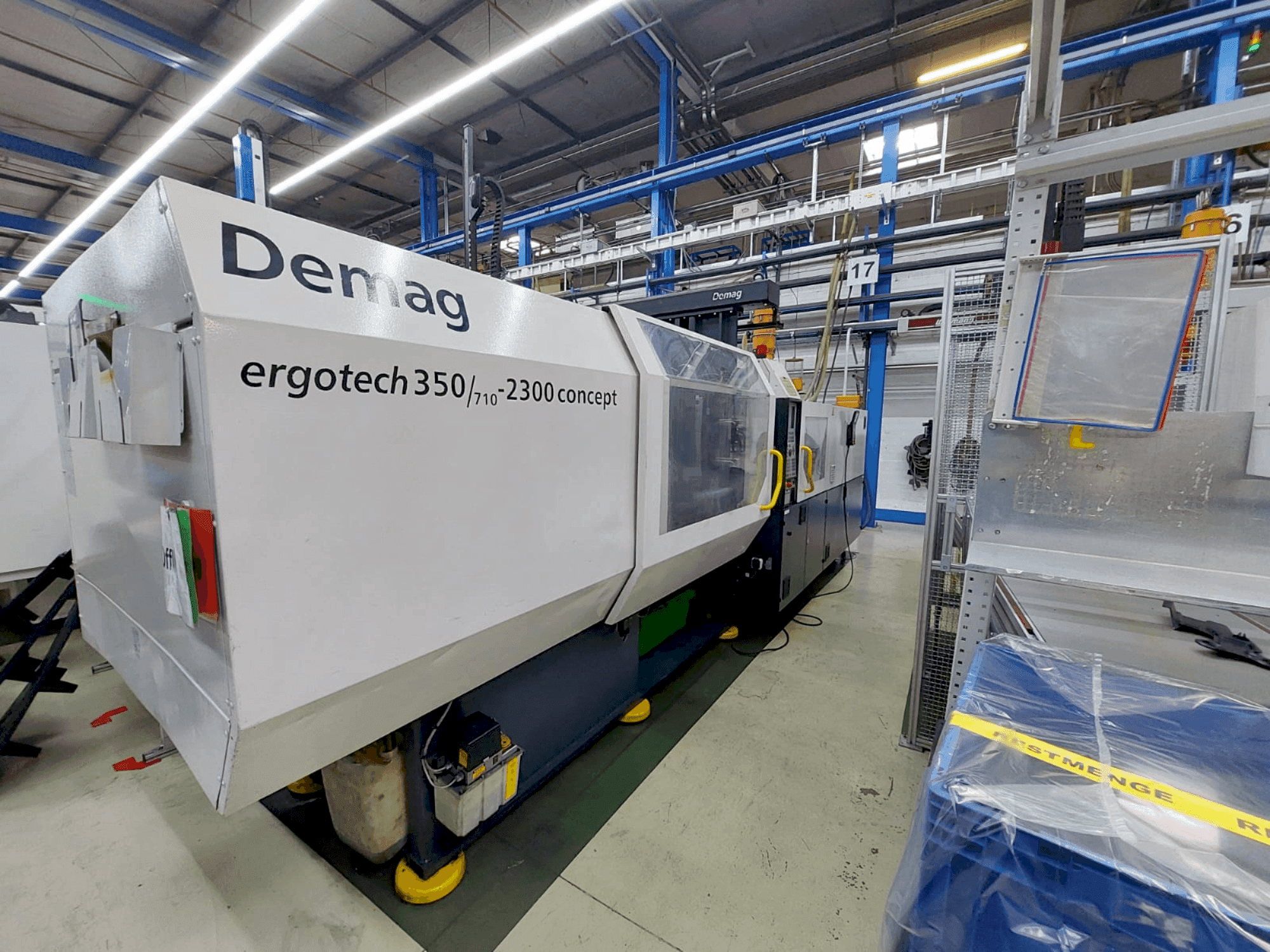 Vooraanzicht  van DEMAG Ergo-Tech 350 Concept  machine