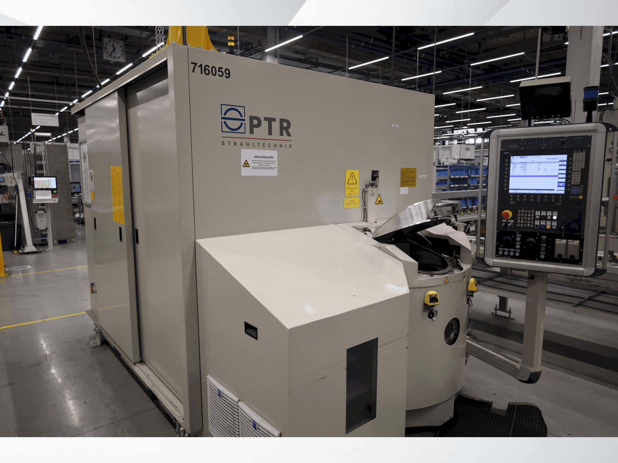 Vooraanzicht  van PTR Strahltechnik EBW PS 4-1 60-6 CH  machine