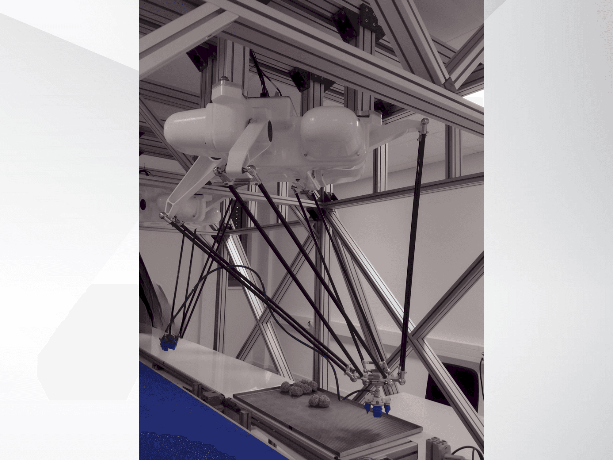 Vooraanzicht  van OMRON Quattro 800HS with Platform P30  machine