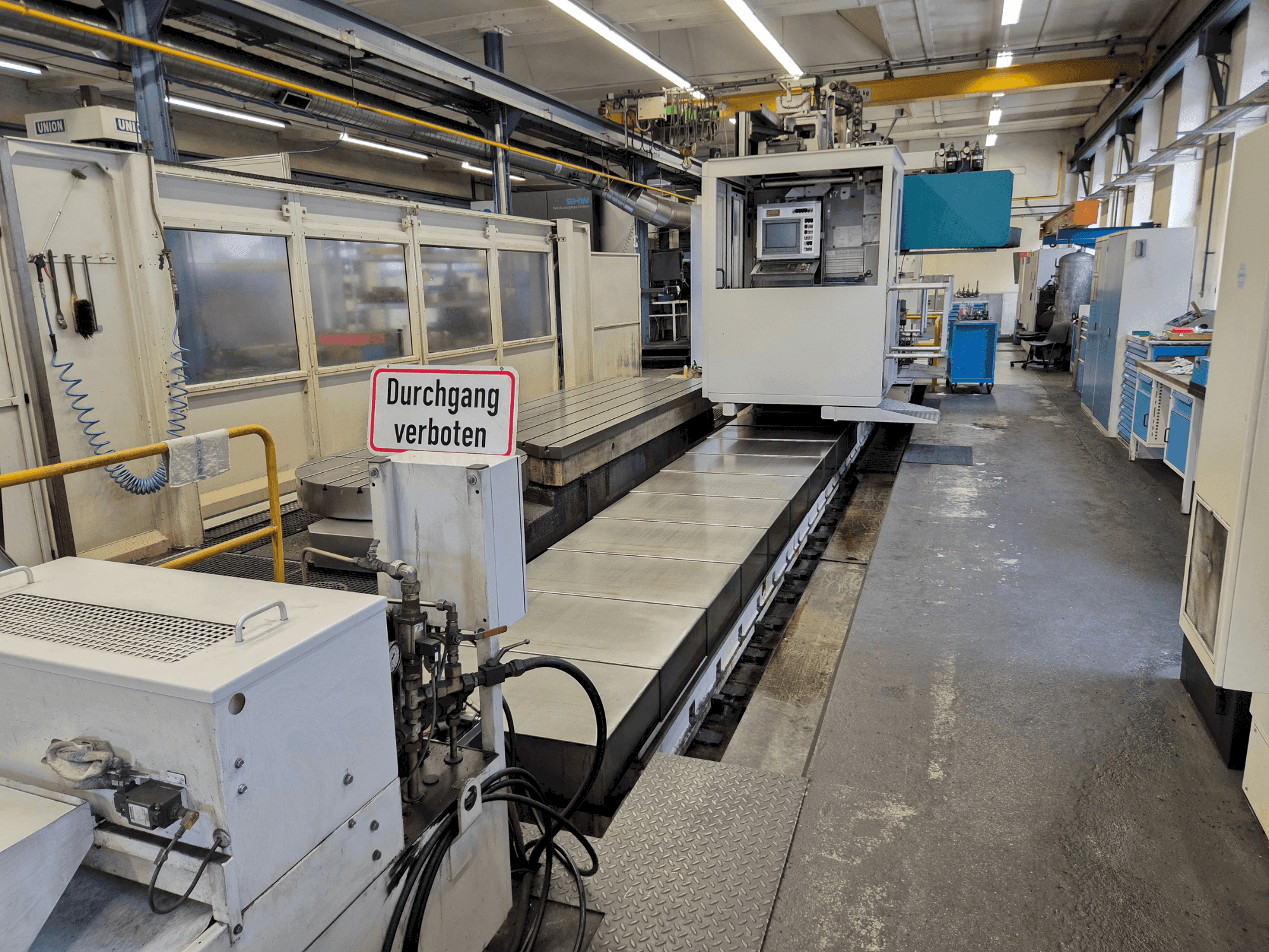 Vooraanzicht  van SHW Powerspeed 5  machine