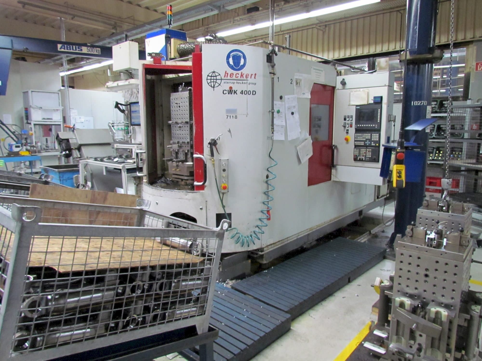 Vooraanzicht  van Heckert CWK 400 D  machine