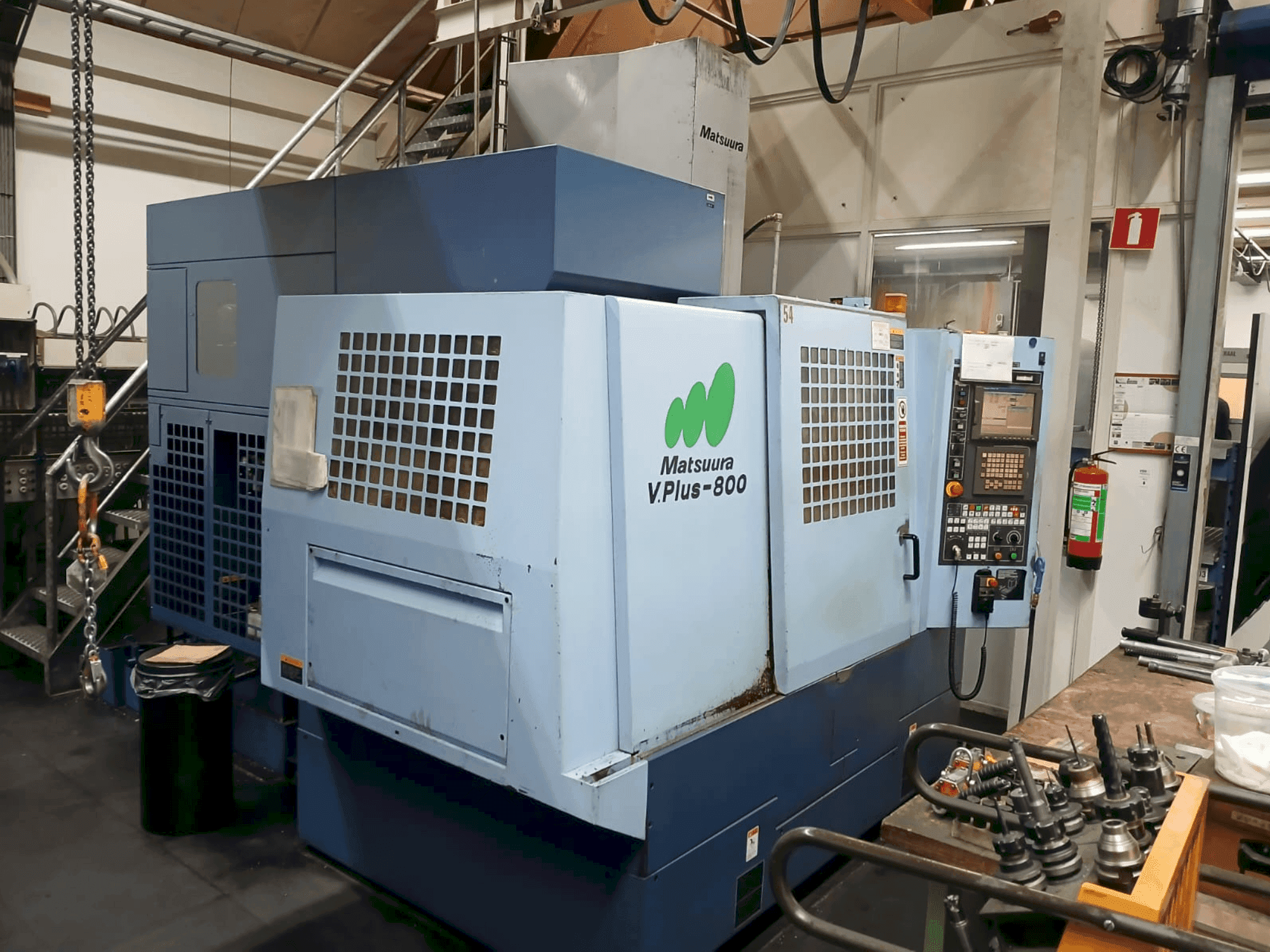 Vooraanzicht  van Matsuura V.PLUS-800  machine