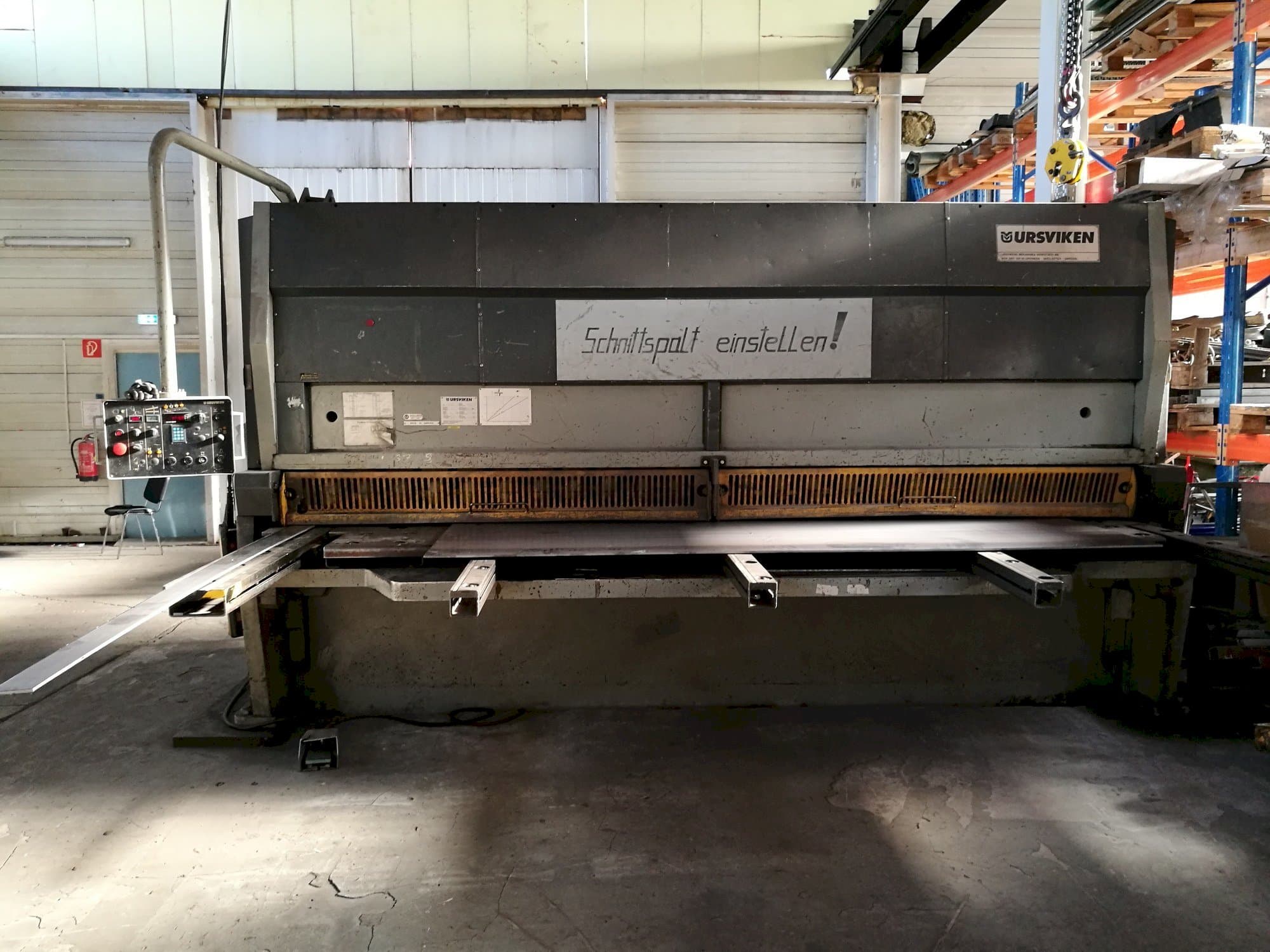 Vooraanzicht  van Ursviken GSA 640  machine